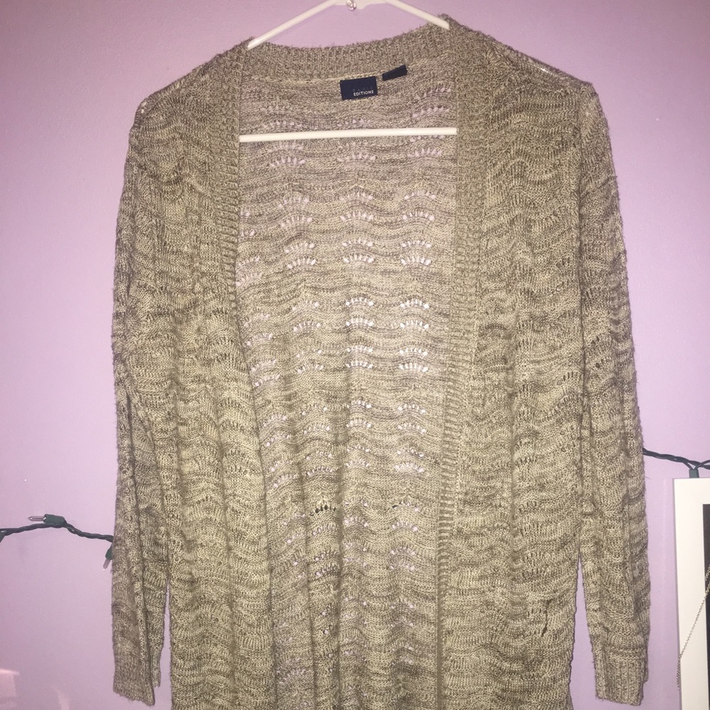 Tan Cardigan